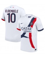 Paris Saint-Germain Ousmane Dembele #10 Venkovní Dres 2024-25 Krátký Rukáv